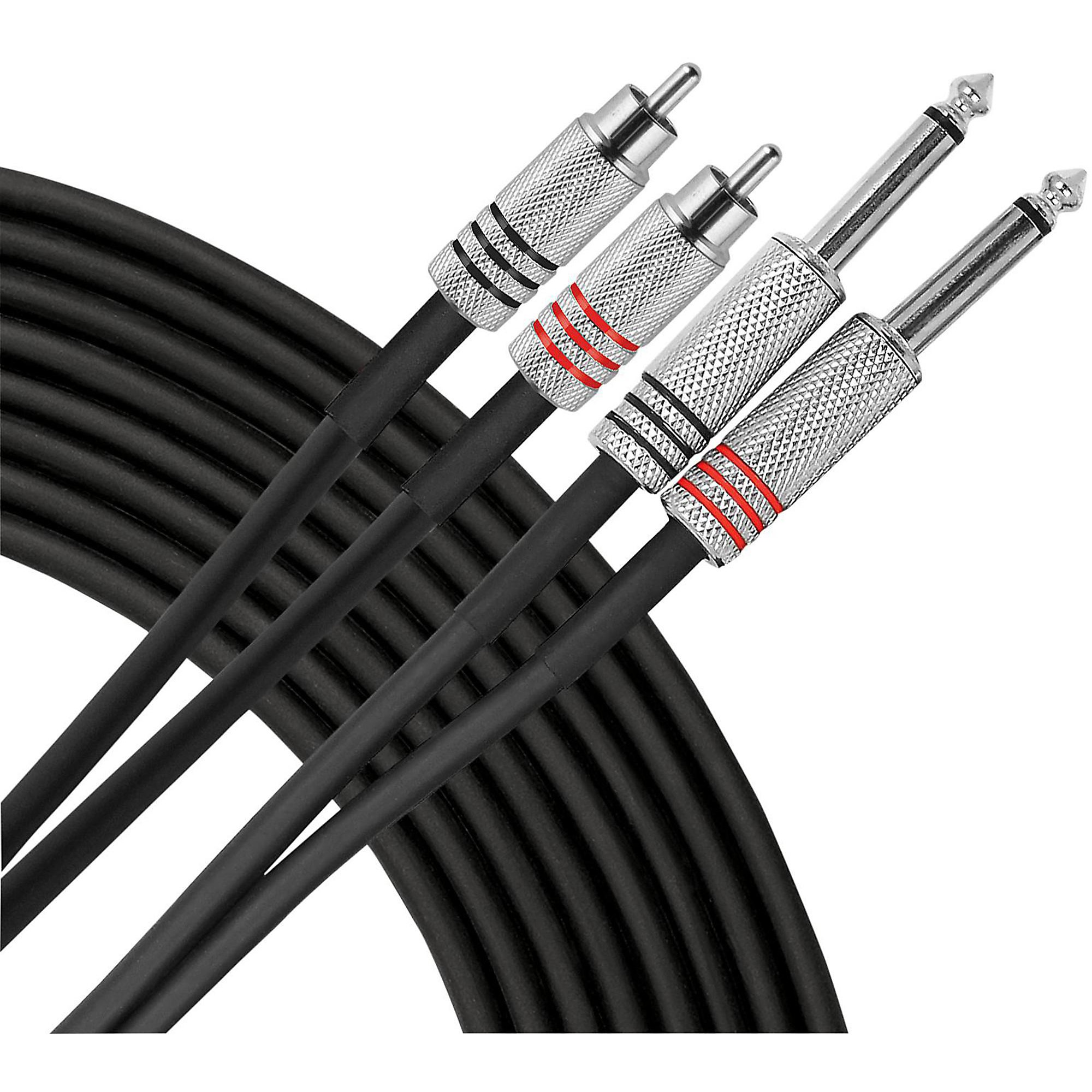 Livewire Advantage 1/4"-RCA Dual Patch Cable