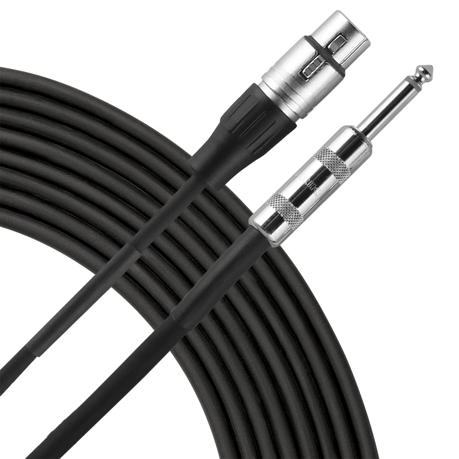 Livewire Advantage XLR Microphone Cable 15 ft. Black Black