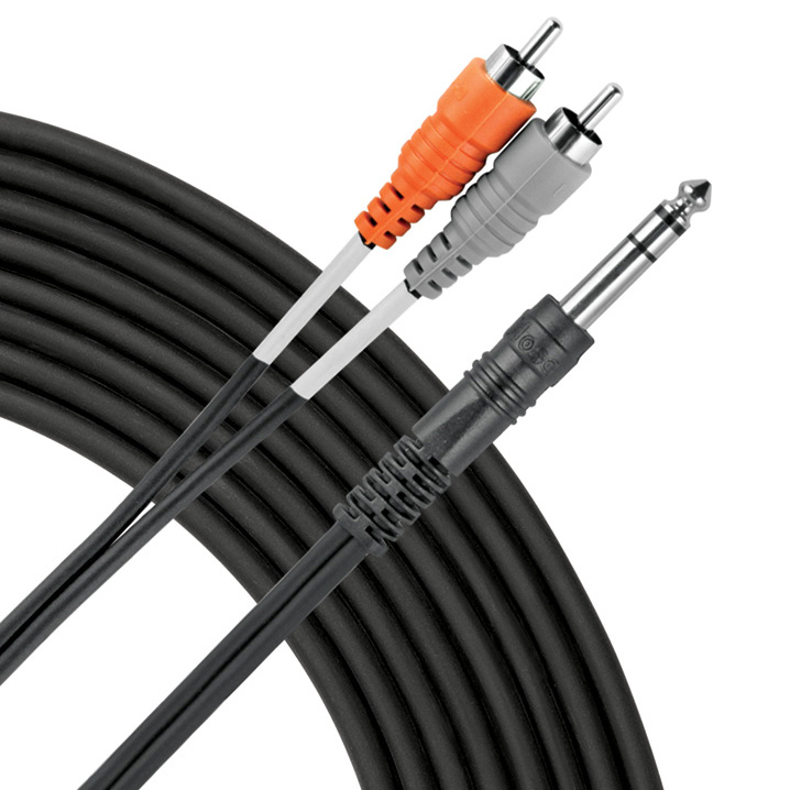 Livewire Essential TRS(M)-Dual RCA Patch Cable